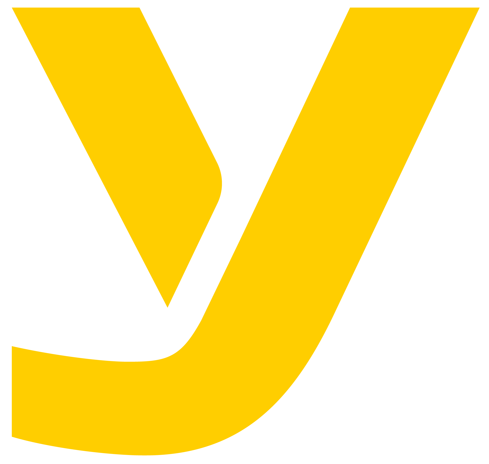 "Y" des yolo productions Logo in gelb.