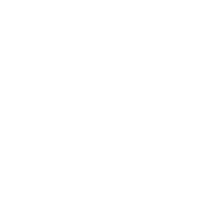 reichweite Icon weiß, Zielscheibe mit Pfeil im Bullseye