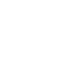 Icon weiß, Zielscheibe mit Pfeil im Bullseye
